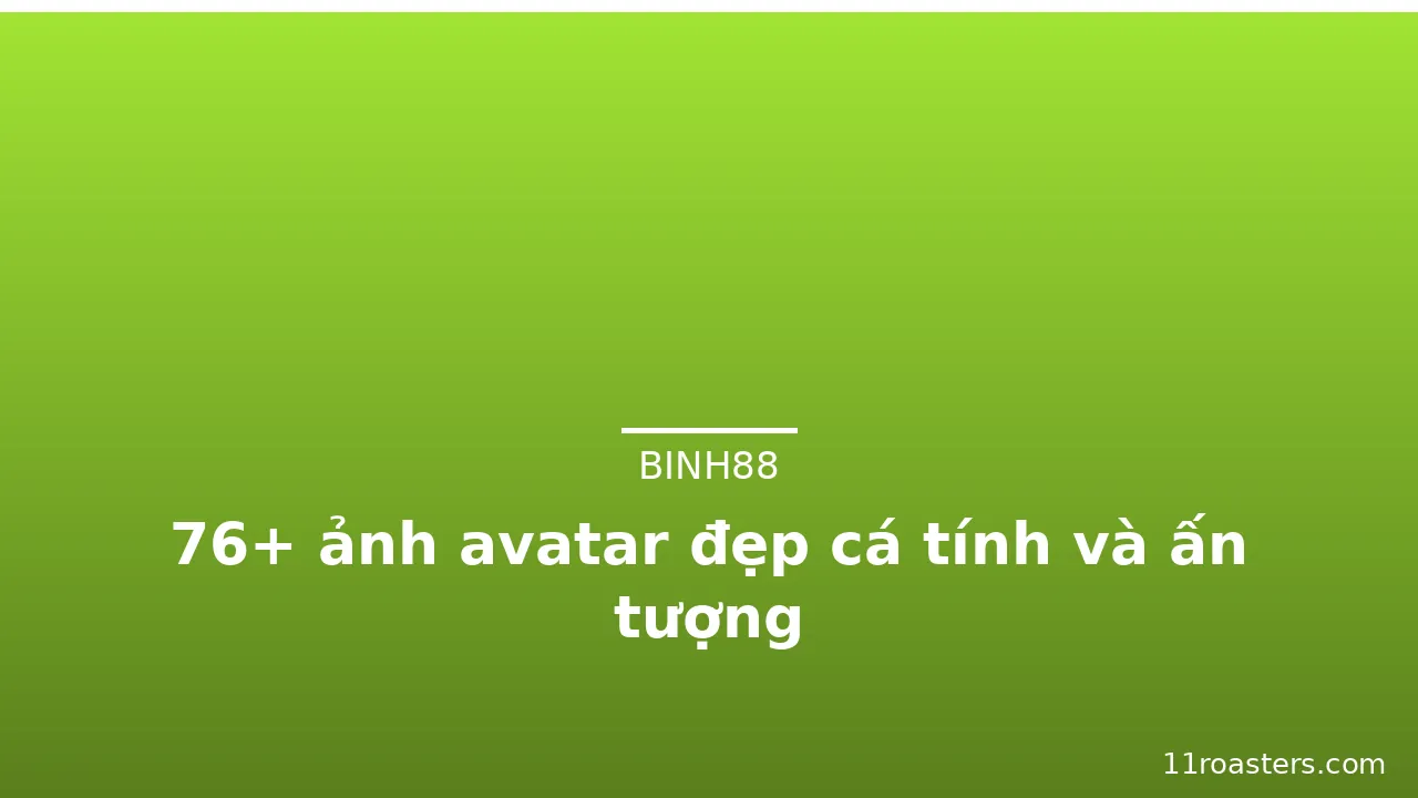 76+ ảnh avatar đẹp cá tính và ấn tượng · ảnh 1