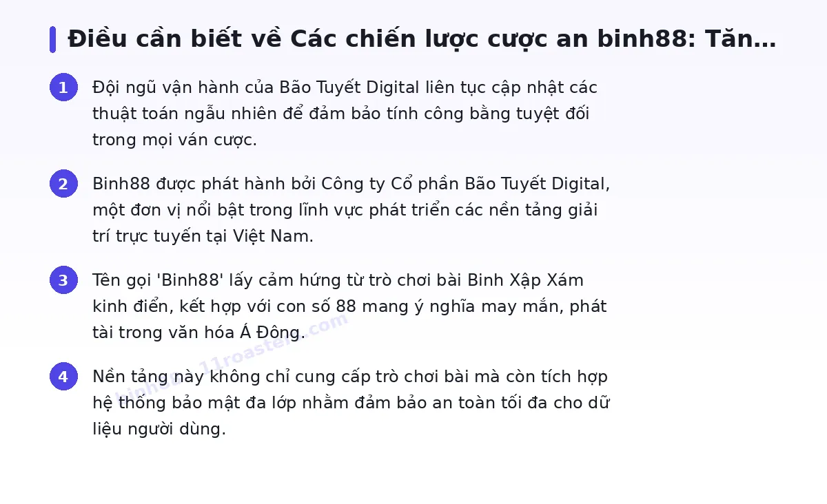 Những điều cần biết về binh88