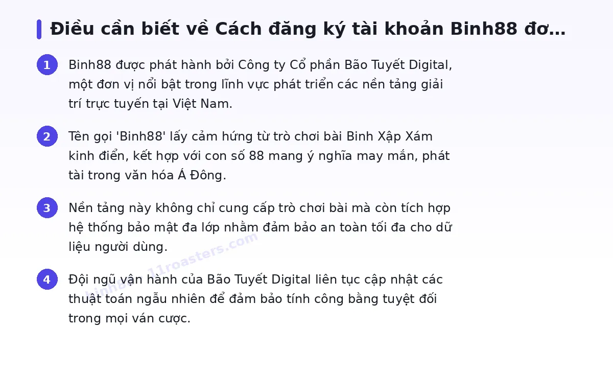 Những điều cần biết về binh88