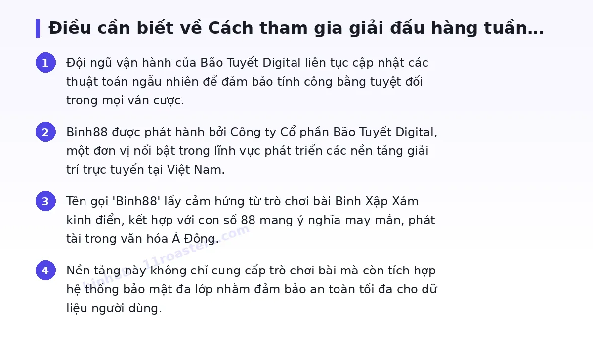 Những điều cần biết về binh88