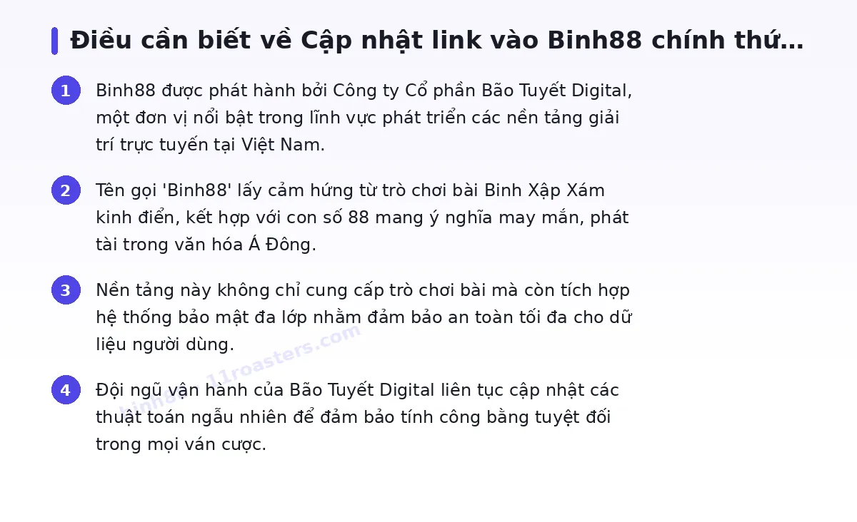 Những điều cần biết về binh88