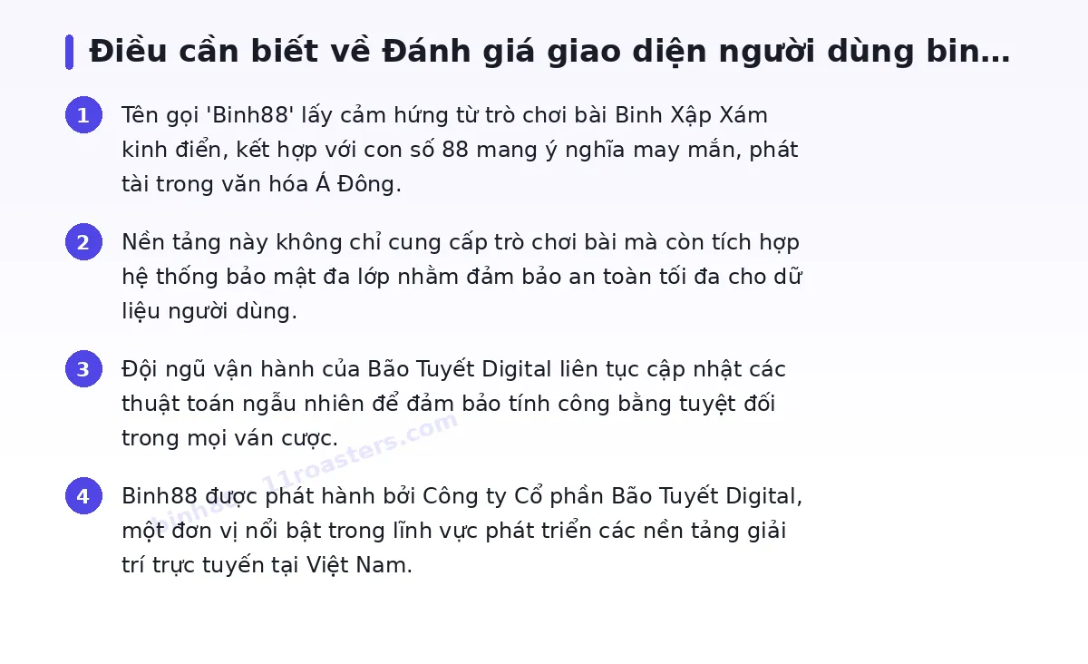 Những điều cần biết về binh88