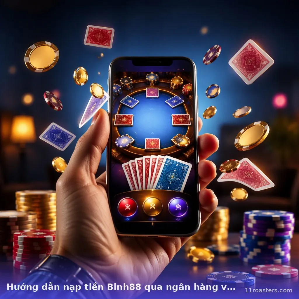 Hướng dẫn nạp tiền Binh88 qua ngân hàng và ví điện tử
