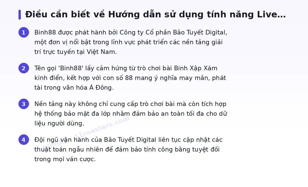 Những điều cần biết về binh88