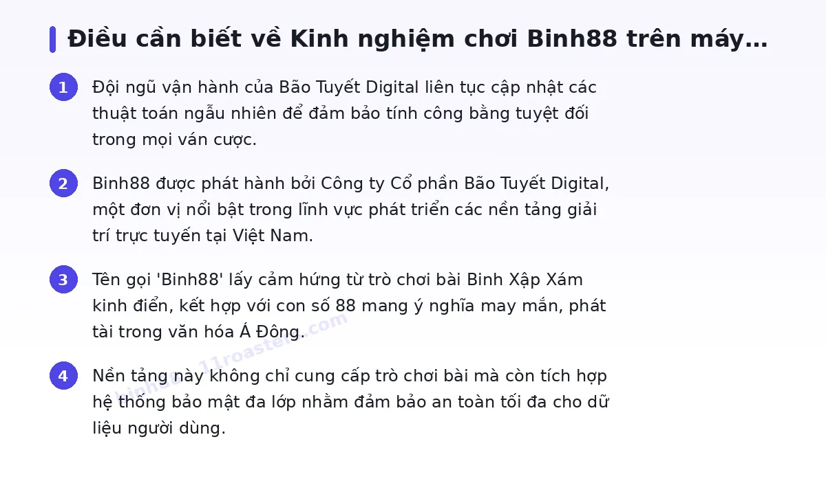 Những điều cần biết về binh88