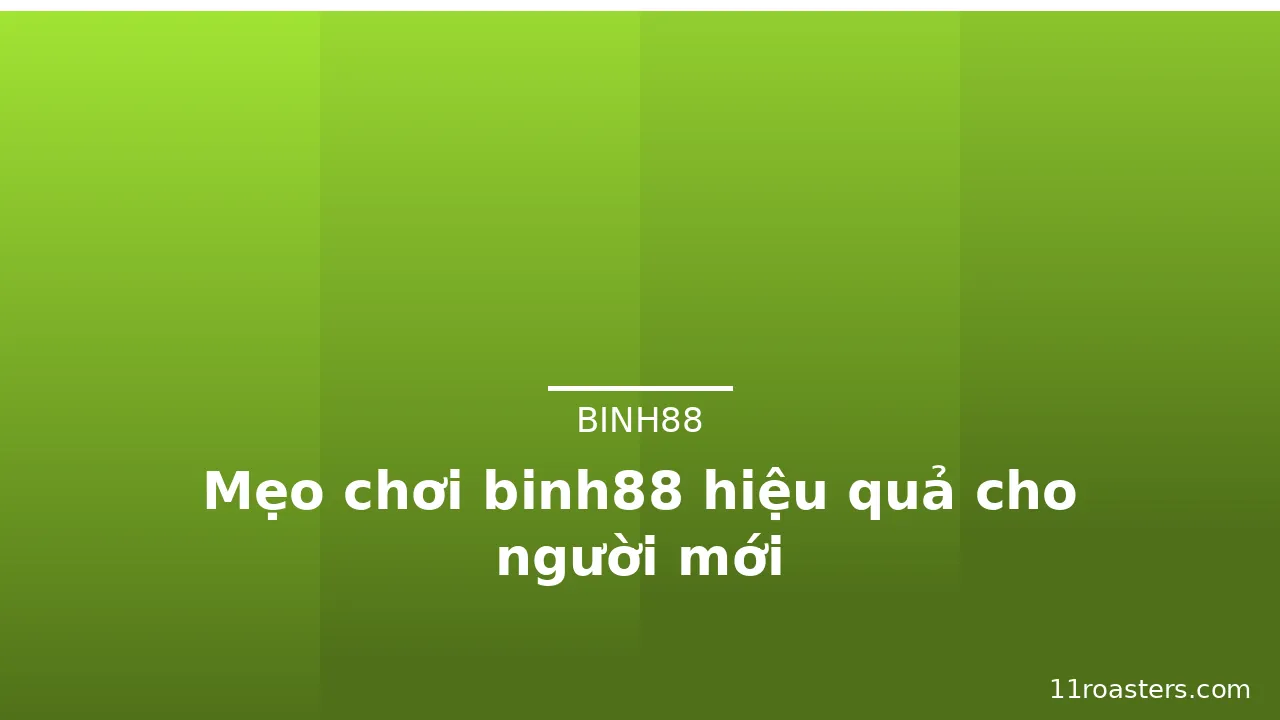 Mẹo chơi binh88 hiệu quả cho người mới — binh88 · ảnh 3