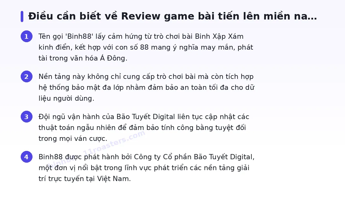 Những điều cần biết về binh88