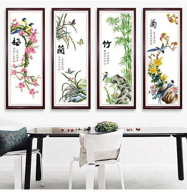 Tranh Thêu Chữ Thập – Tuyển Tập 100+ Hình Đẹp Tinh Tế Nhất